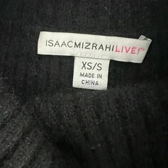 Isaac Mizrahi Live Cashmere Oversized Poncho Sweater‎  Size XS - Picture 10 of 13